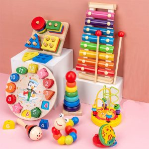 Wooden toy set